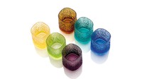 Набор из 6 стаканов для воды "Ниагара" (разноцветные) п/к
