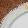 Блюдо овальное с рельефным римом 28 x 18,5 см, цвет белый, серия Mozart, BAUSCHER, Германия