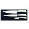 Набор ножей, 3 штуки, серия Ikon Cream White, WUESTHOF, Золинген, Германия