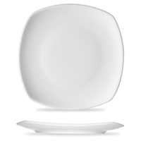 Тарелка квадратная 32 см, цвет белый, серия Options, BAUSCHER, Германия