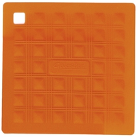 Прихватка для горячего/подставка, 17,5х17,5 см, силикон, цвет оранжевый, серия Marty for Party, SILIKOMART, Италия
