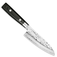 Нож Сантоку 12,5 см, дамасская сталь, серия Zen, YAXELL, Япония