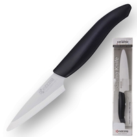 Нож для чистки овощей 7,5 см, керамика, серия Series Black&White, KYOCERA, Япония