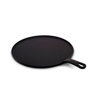 Сковорода для блинов, чугунная 30 см, цвет черный, CHASSEUR, Франция