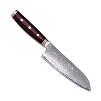 Нож Сантоку 16,5 см, дамасская сталь, серия GOU 161, YAXELL, Япония