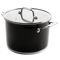 Кастрюля с крышкой 4,2 л, диам. 20 см,  Cookware Black, серия Cookware Black, LACOR, Испания