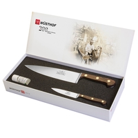 Набор кухонных ножей 2 шт, выпущенный к 200 летнему юбилею в подарочной упаковке, серия Promotion, WUESTHOF, Германия