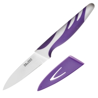 Нож кухонный 8,5 см, цвет фиолетлвый, блистер, серия Easycook, IBILI, Испания
