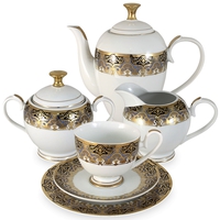 Сервиз чайный "Шахерезада", 23 предмета, на 6 персон, материал: фарфор, MIDORI, Китай
