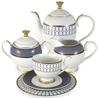 Сервиз чайный "Адмиралтейский", 23 предмета, на 6 персон, материал: фарфор, MIDORI, Китай